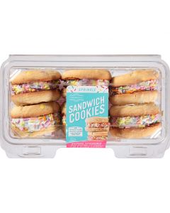 Sprinkle Sandwich Cookies